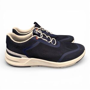 Peter Millar Camberfly Sneakers Mens 12 Navy Blue Casual Shoe Athletic MA23EF30
